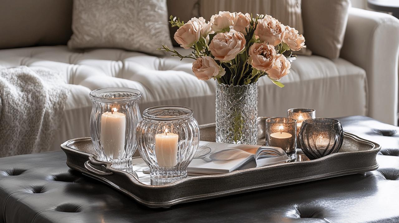 Plateau decoratif : l’element polyvalent qui ajoute de l’elegance a votre decoration – 10 styles tendance