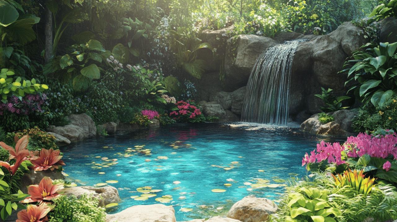 De l’installation a l’etancheite : Comment faire une cascade dans son bassin sans erreurs